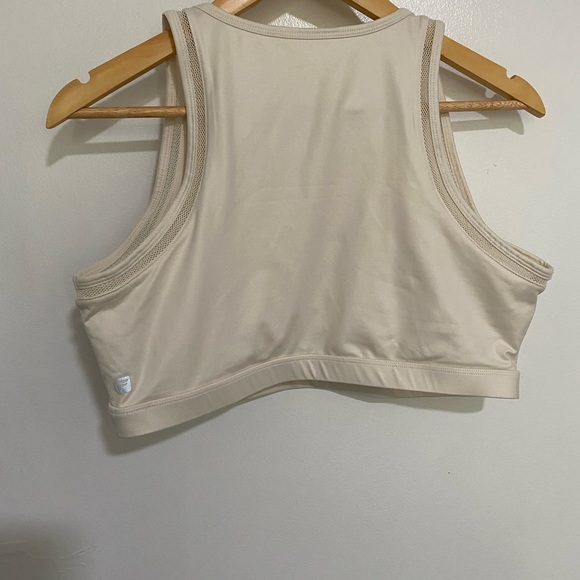 FABLETICS Women’s Mesh Pullover Medium Impact Sport Bra Activewear Top Sz XL - Picture 4 of 10